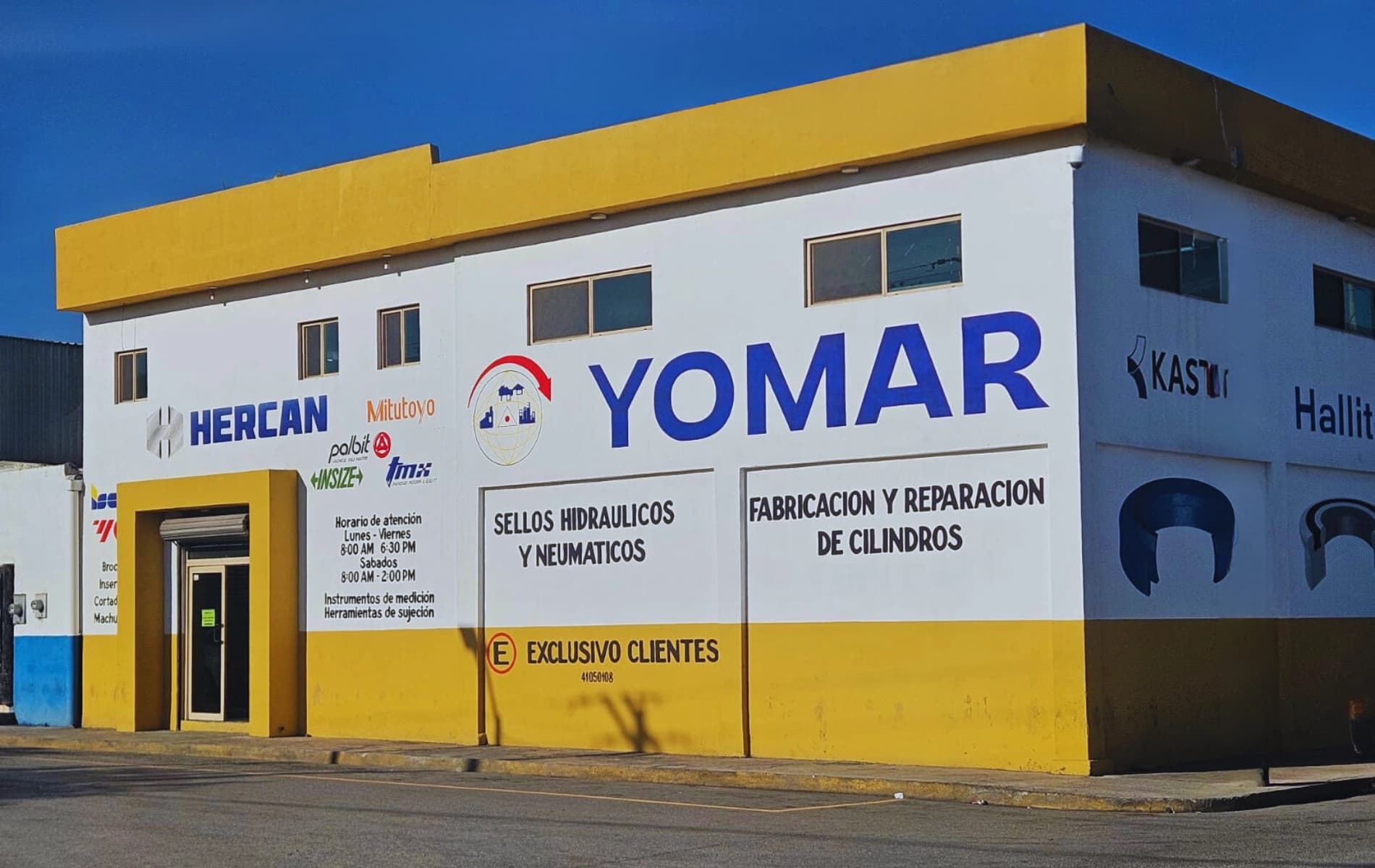 Productos Yomar: sellos hidráulicos y neumáticos